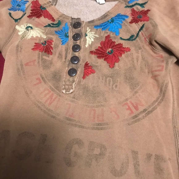 Distressed Sweatshirt by We The Free - Picture 4 of 4